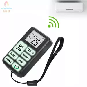 Điều khiển từ xa điều hòa GILL, Điều khiển từ xa A / C Mini dễ sử dụng, phổ biến với bảng điều khiển từ xa nút huỳnh quang