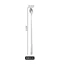 Muỗng bầu bằng thép không gỉ tay cầm dài mở rộng 32cm Thìa tròn nhọn QPY6
