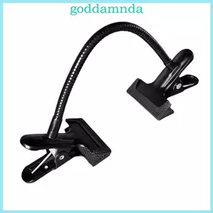 GODD Linh Hoạt Cổ Ngỗng Micro Có Thể Điều Chỉnh Chân Đế Tay Có Thể Uốn Cong Với Siêu Kẹp Cho Quạt Nhỏ Máy Sấy Tóc