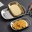 Đĩa Salad tráng miệng DONOVANQQ, Đĩa ăn dã ngoại đế ổn định cạnh mịn, Thiết thực di động có thể tái sử dụng thực phẩm gia dụng Khay phục vụ ăn uống du lịch