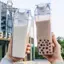 Nhíp 500 / 1000ML Thùng Sữa Bình Nước Sữa Vuông Cà Phê Nước Trà Sữa Trong Suốt Bảo Quản Sữa Cho Thể Thao Ngoài Trời Cắm Trại Tập Gym VN