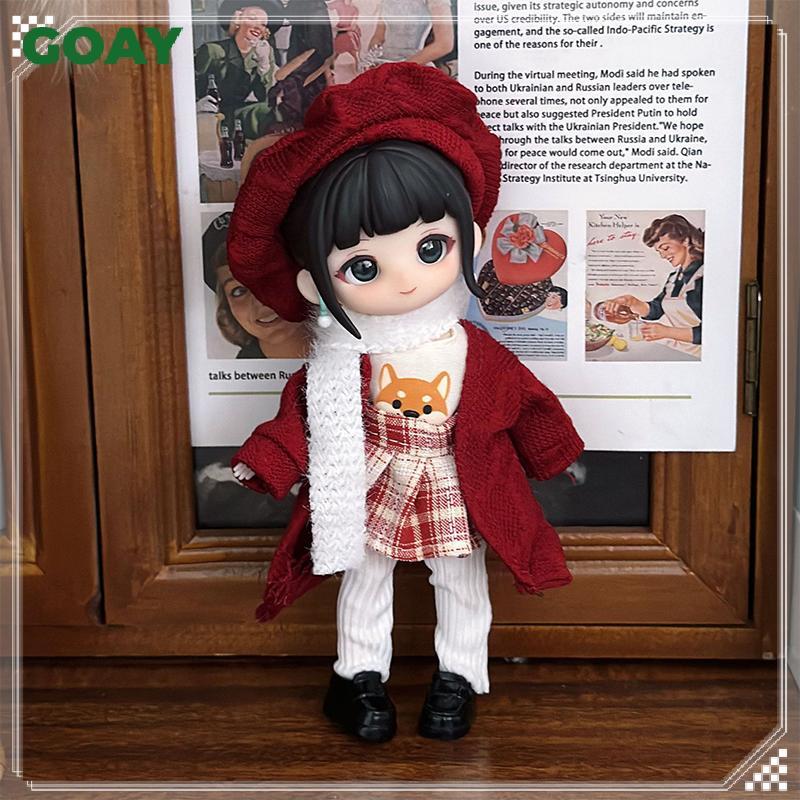 GOAY Quần Áo Búp Bê 16-17cm (KHÔNG Búp Bê), Phụ Kiện Thời Trang Búp Bê Dễ Thương, Đồ Chơi Trang Điểm Cho Bé