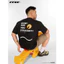 Áo thun cổ tròn 200GSM chất lượng cao thể thao ngộ nghĩnh biểu cảm nhỏ đáng ngạc nhiên in hình kích thước thể dục XS-3XL Tay ngắn ﻿
