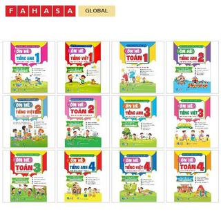 Sách - Ôn Hè Chuẩn Bị Lên Lớp 2-6 - Môn Tiếng Việt/Tiếng Anh/Toán (Trọn Bộ) - Quảng Lợi