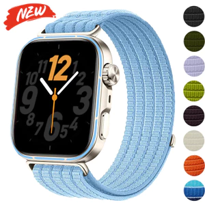 Dây đeo vòng Nylon cho Huawei Watch Fit 5 Pro / 4 Pro Vòng đeo tay thể thao thoáng khí Correa Huawei Watch Fit 5 / 4 / 3 dây đeo đồng hồ