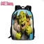 2026 Mới Shrek Họa Tiết Hoạt Hình In Hình Thời Trang Sinh Viên Ba Lô Dung Tích Lớn
