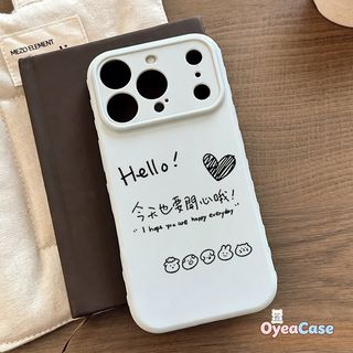"Today Be Happy" 3D Love Hearts Border Case For Honor X9D X9C Smart X9B Win RT Magic 8 7 Pro 6 Lite Phim Hoạt Hình Dòng Động Vật Màu Kẹo Bìa Mềm