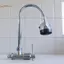 TRTR 360° Vòi bếp bằng thép không gỉ Vòi phun xoay linh hoạt Vệ sinh bồn rửa S VN