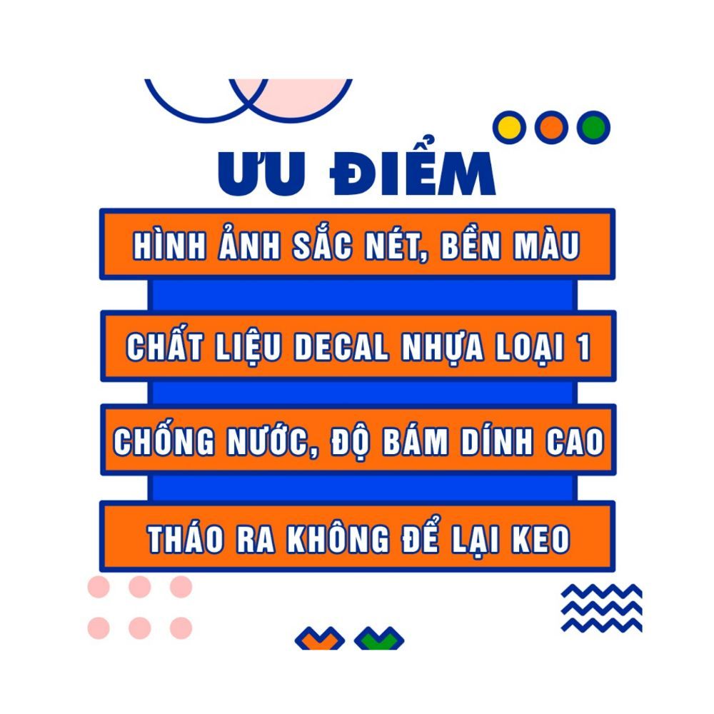 "Giao Đơn Từ 15k - Sticker Dán Giá Tiền Chống Nước, Decal Trang Trí Menu Kính Cho Quán Xe Đẩy"