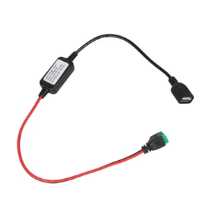 Cáp nguồn BTM 2Pin Nam sang USB Nữ Đầu ra 5V 3A cho các thiết bị điện tử khác nhau