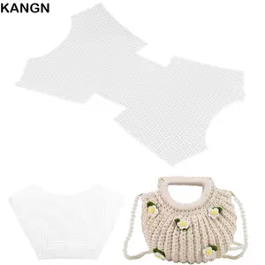 Túi vải KANGN, Lưới lưới lưới lưới bền màu trắng, Phụ kiện túi xách Thảm túi nhựa