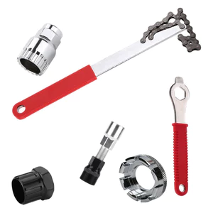 Bộ dịch vụ xe đạp có tay quay Ổ cắm 24mm Công cụ khung dưới tương thích