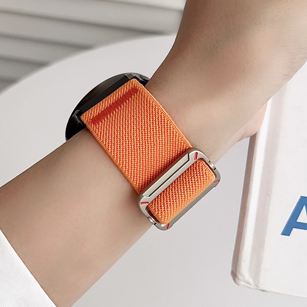 Dây đeo Nylon cho Redmi Watch 6 5 4 cho Mi Band 10Pro / 8Pro / 9Pro Vòng đeo tay co giãn thoáng khí