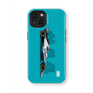 Xe đua Mercedes Benz f1 Thích hợp cho iPhone 17ProMax 16Pro 15 11 12 13 14 xs XR 17Air Vỏ bảo vệ hai lớp chống sốc Vỏ điện thoại