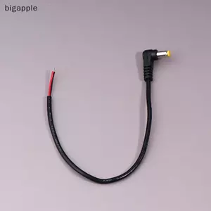 Bigapple 5.5x2.1mm / 2.5mm Góc Phải DC Cáp Nguồn Nam Cắm Nối Dài RDG