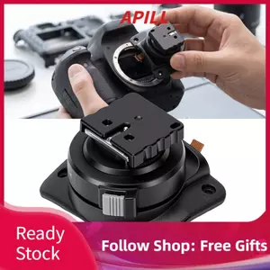 apill Pomya Chân đế gắn giày nóng thay thế cho S Flash Camera Giá đỡ cơ sở Bộ phận sửa chữa Kim loại ABS bền bỉ Dễ dàng cài đặt Phụ kiện chụp ảnh kết nối an toàn