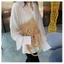 Sợi Cotton Messenger Túi Rơm Phong Cách Dân Tộc Túi Dệt Tay Rỗng Tua Rua Nhỏ Tươi Phiên Bản Hàn Quốc Túi Nhỏ