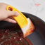 Dụng cụ cạo đáy phẳng chịu nhiệt bằng silicon, dụng cụ làm sạch nồi chống dính, chống dầu mỡ.
