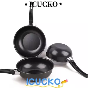ICUCKO Mini Nấu Omelette Chảo, Sắt Bếp Nồi Chảo Chiên, Hộ Gia Đình Chống Dính Dụng Cụ Ăn Sáng Nồi Sữa Chảo Nồi Nhà Bếp & Ăn Uống