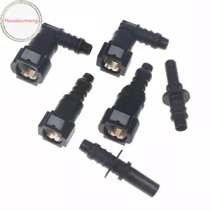 Hodou Xe Nhiên Liệu Dòng Khớp Nối Ống Qui Connect ID8 7.89 Nhựa Nylon Dòng Dầu Adapter Ngắt Kết Nối Ống Phát Hành VN