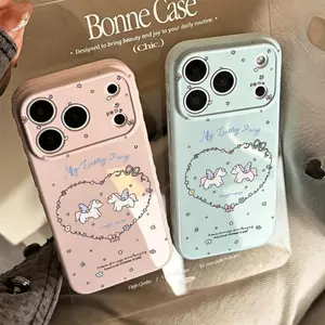 Xin Xin Thú Ngữ Thích hợp iPhone 1714p5 trường hợp 13/11 mới 12 All Inclusive 11 mềm