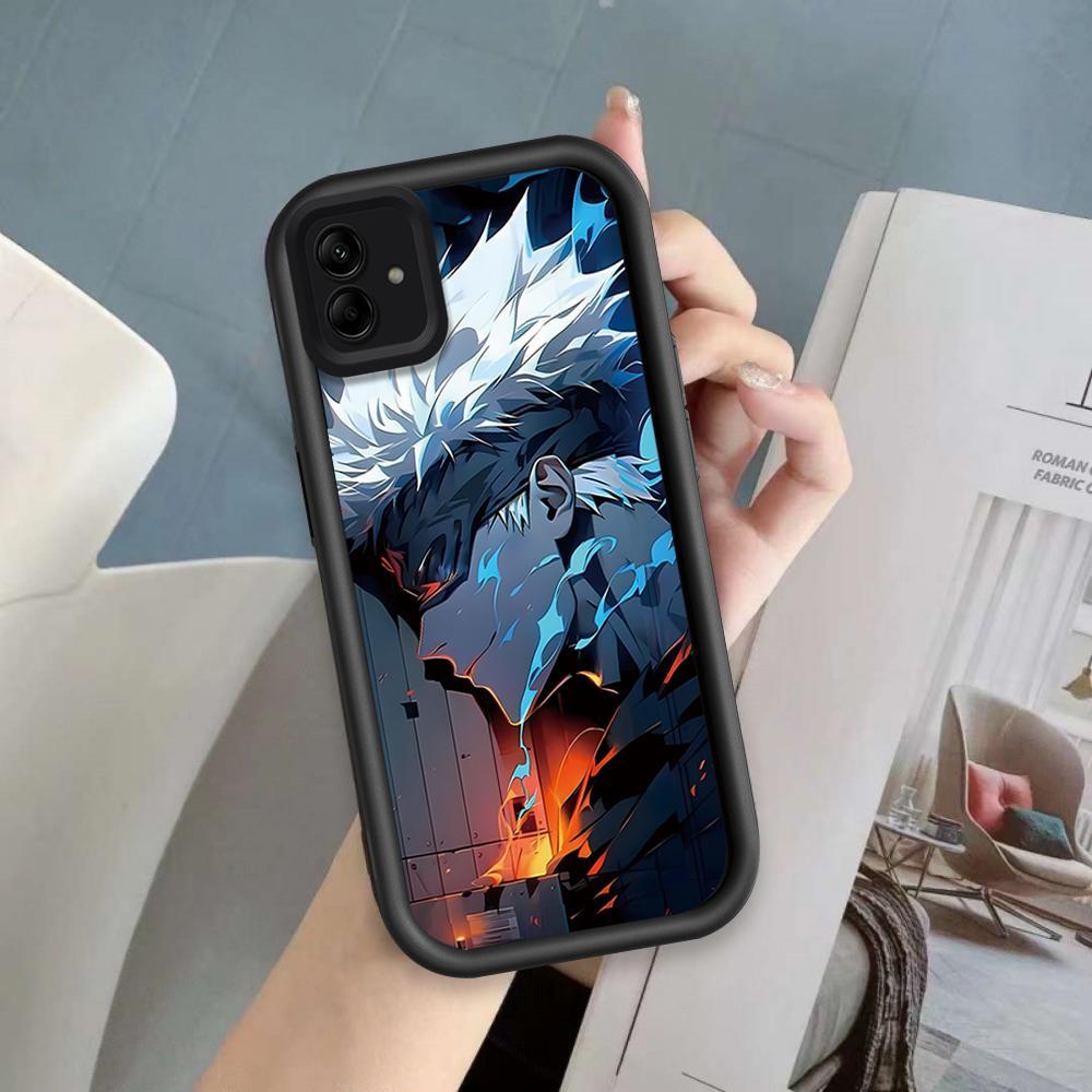 Ốp Lưng Cho Samsung A04 A05 A06 A07 4G Phim Hoạt Hình Silicon Mềm Ốp lưng TPU Jujutsu Kaisen Anime Mắt Thiên Thần Chống Sốc Ốp Lưng