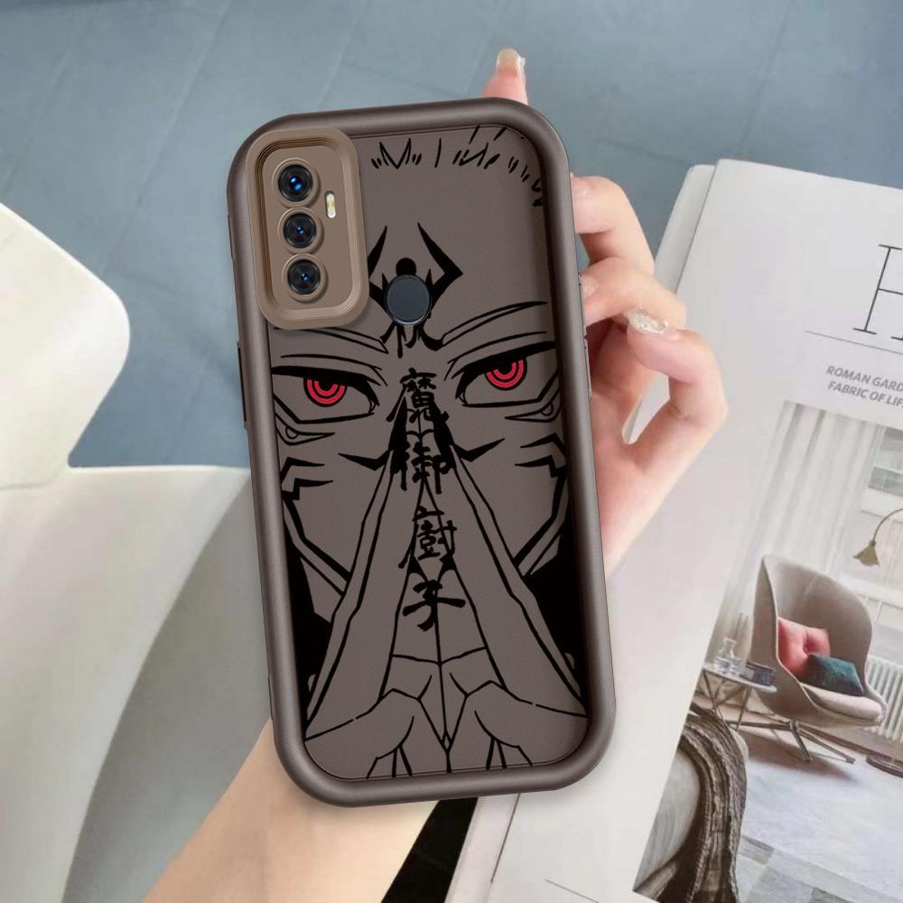 Ốp Cho OPPO A53 2020 A33 2020 A32 Vỏ Điện Thoại Mềm Cầm Tay Silicon Hoạt Hình TPU Jujutsu Kaisen Cool Boy Angel Eye Ốp Lưng Chống Sốc