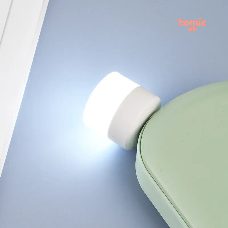 Đèn cắm USB, đèn sạc pin dự phòng cho máy tính, đèn LED bảo vệ mắt, đèn đọc sách, đèn ngủ nhỏ hình tròn.