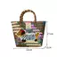 Tweeduj Retro Sọc Dachshund Cho Chó Túi Dệt Hợp Thời Trang Dễ Thương Túi Tote Dung Tích Lớn Tay Cầm Tre Thời Trang Túi Đựng Rau VN