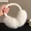 Nhíp Thời Trang Mềm Mại Lông Thú Giả Ấm Tai Mùa Đông Bịt Tai Cho Nữ Màu Trơn Earflap Ngoài Trời Bảo Vệ Lạnh Bịt Tai VN