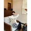 Satin Ren Dây Áo Sơ Mi Lưng Rỗng Thiết Kế Mùa Hè Mỏng Phong Cách Độc Đáo Đẹp Chống Nắng Áo Top