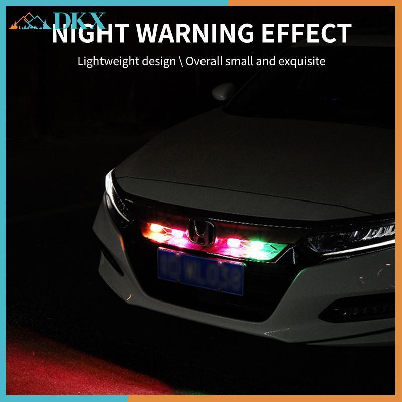 DKX 1 Bộ Đèn LED nhấp nháy từ xa không dây có khả năng chống va chạm để cảnh báo khẩn cấp và an toàn.