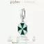 Harry Potter x FANCIME Slytherin Bạc Medaillon Charm