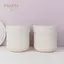 PNPIA- 1 Cái 300 / 400ml Lọ Tẩy Trang Có Thể Đổ Lại Có Thìa Nhựa Rỗng Lọ Trang Điểm Nồi Du Lịch Kem Dưỡng Da Mặt Hộp Đựng Mỹ Phẩm