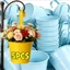 1 / 5 Chiếc - Mini Treo Hoa Trồng Vườn Ngoài Trời Ban Công Hàng Rào Treo Chậu Hoa Giỏ Có Thể Tháo Rời Xô Kim Loại Trang Trí Nồi