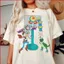 YB1 Funny Toy Story 5 thoải mái mềm mại Tee Buzz Woody Slinky Aliens Rex Áo thun BY1