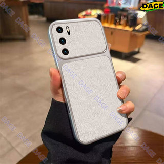 Ốp Điện Thoại Cho Tecno Camon 40 Pro Camon 40 Premier 5G 4G Premium Simple White Lychee Dermatoglyph Vỏ Cửa Sổ Lớn Bao Gồm Tất Cả Ốp Lưng Chống Rơi 50U 50 ULTRA 30 20