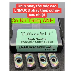 Chip phay LNMU03 - LNMU phay thép cứng thép sau nhiệt ngon