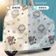 Sanchenhlby3949 Dây thun dưới cùng Pin Xe dày che mưa che nắng Kính râm đa năng