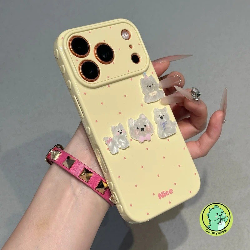 Ốp Điện Thoại Trái Tim Tình Yêu Bên Cho OPPO Reno 15F 15 FS 15 Pro Max Mini 15C 14 13 11 9 Pro 8 8Z 7Z 7 Lite 5G Vỏ Sang Trọng Hoạt Hình Dễ Thương 3D West Highland Dog Vỏ Mềm Chống Sốc