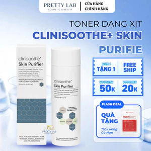 Toner Xịt CLINISOOTHE+ Skin Purifier Hỗ Trợ Làm Dịu, Làm Sạch & Cấp Ẩm Da 250ml