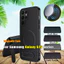Vỏ Giá Đỡ Cho Samsung Galaxy S26 S25 S24 S23 Ultra Plus FE GalaxyS26 S 26 25 5G Họa Tiết Sợi Carbon Da Từ Tính Vỏ Điện Thoại camera Chống Sốc Mặt Sau Bảo Vệ Bìa Cứng H