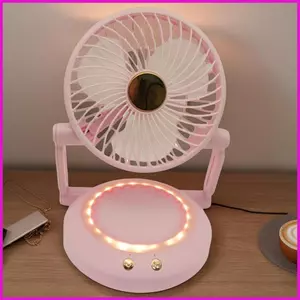 Quạt Bàn Có Thể Gập Lại Yên Tĩnh Làm Mát Cá Nhân Di Động Có Thể Sạc Lại Quạt Để Bàn Cho Gia Đình Phòng Ngủ Ký Túc Xá Du Lịch Cắm Trại lyuvn