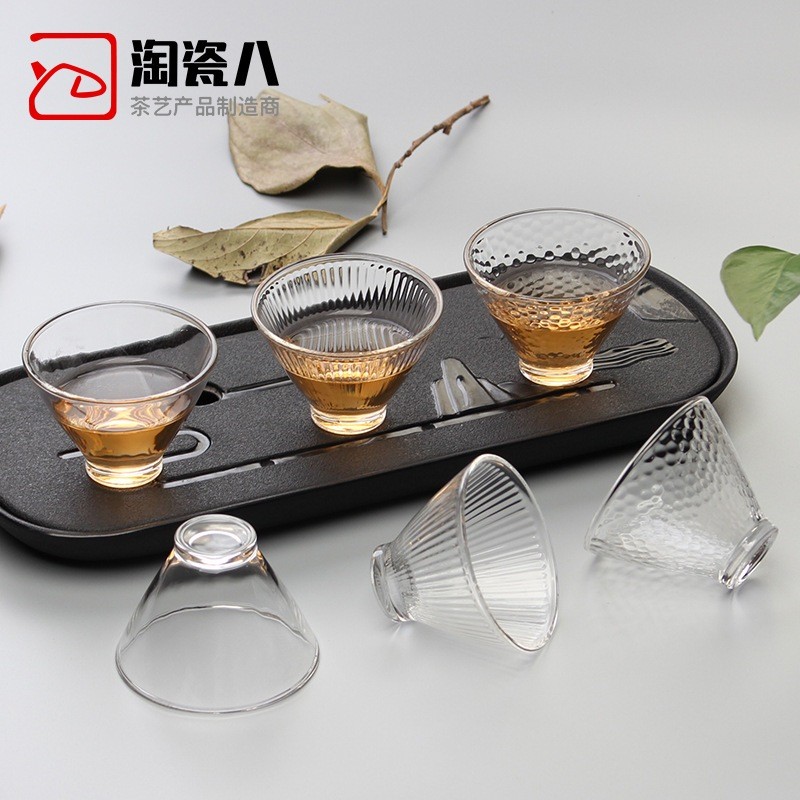 Chén Thủy Tinh Dùng Uống Trà, Cà Phê Dung Tích 75 ml