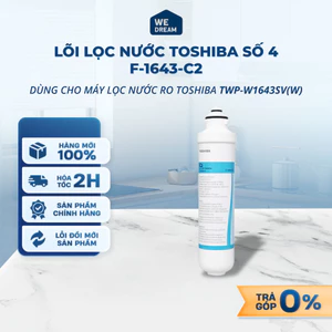 Lõi Lọc Nước Toshiba Số 4 F-1643-C2 Post Carbon - Hàng Chính Hãng