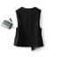 Màu Sắc Phù Hợp Với Cổ Chữ V Vest Nữ Phong Cách Ngắn 2025 Mùa Xuân Thiết Kế Thời Trang Không Đều Áo Vest Thường Ngày Bên Ngoài Trận Đấu 6.4