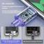 Cáp dữ liệu sạc 6A USB / Type C sang Type C Di động 0,25M / 1M / 1,5M / 2M Cáp sạc dệt 120W Cáp dữ liệu điện thoại sạc siêu nhanh cho IOS / Android