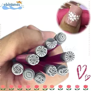 EBINLANDS 15 / 20 / 30 Chiếc Bút Graffiti Móng Tay, Tranh Hoa Vẽ Dụng Cụ Làm Móng Tay Bộ Bút Tem Nghệ Thuật Móng Tay Bền Đẹp Bàn Chải Chấm Móng Tay Nghệ Thuật Bàn Chải Móng Tay Dụng Cụ Trang Trí Móng Tay