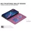 YJD Ốp Lưng Cho Honor 600 Pro Cổ Điển Màu Da Khe Cắm Thẻ Từ Tính Chống Rơi Điện Thoại