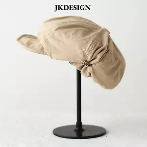 Mũ JKDESIGN Newsboy, Mũ họa sĩ Cotton cỡ lớn, Mũ văn học mái vòm